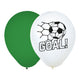 Globos ballonnen 12 inch voetbal - 8st.