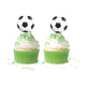 Globos taartprikkers voetbal - 12st.