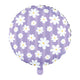 Globos folieballon 18 inch rond madeliefjes