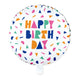 Globos folieballon 18 inch happy birthday