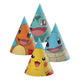 Globos papieren hoedjes pokemon - 6st.