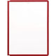 Zichtpaneel sherpa soho durable 5606-03 a4 rood
