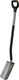 Fiskars 1069392 - ergonomic tuinspade rond | 4 stuks