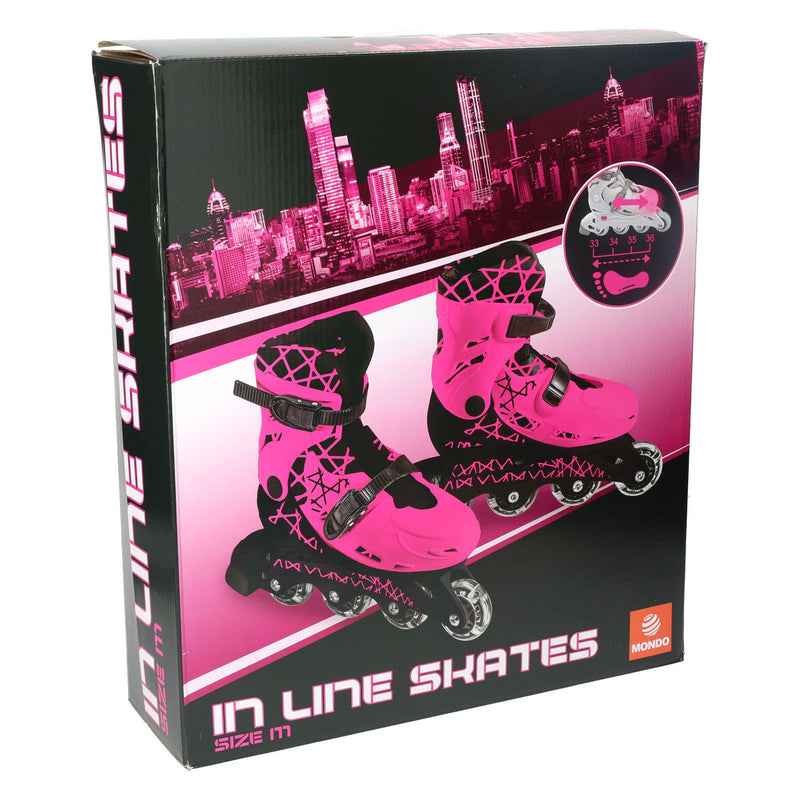 Afbeelding laden in galerijviewer, Mondo inline skates roze, maat 33-36

