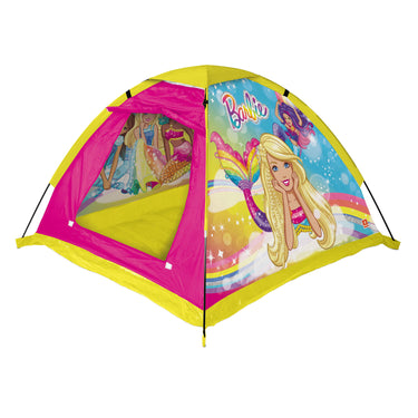 Mondo barbie kindertent speelhuis voor binnen en buiten met draagtas.