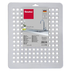 Metaltex gootsteenmat 31,5x27cm