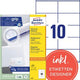 Avery universele etiketten 3425 105x57mm