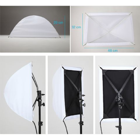 Afbeelding laden in galerijviewer, Falcon eyes diffuser dome rx-12ob voor led rx-12t
