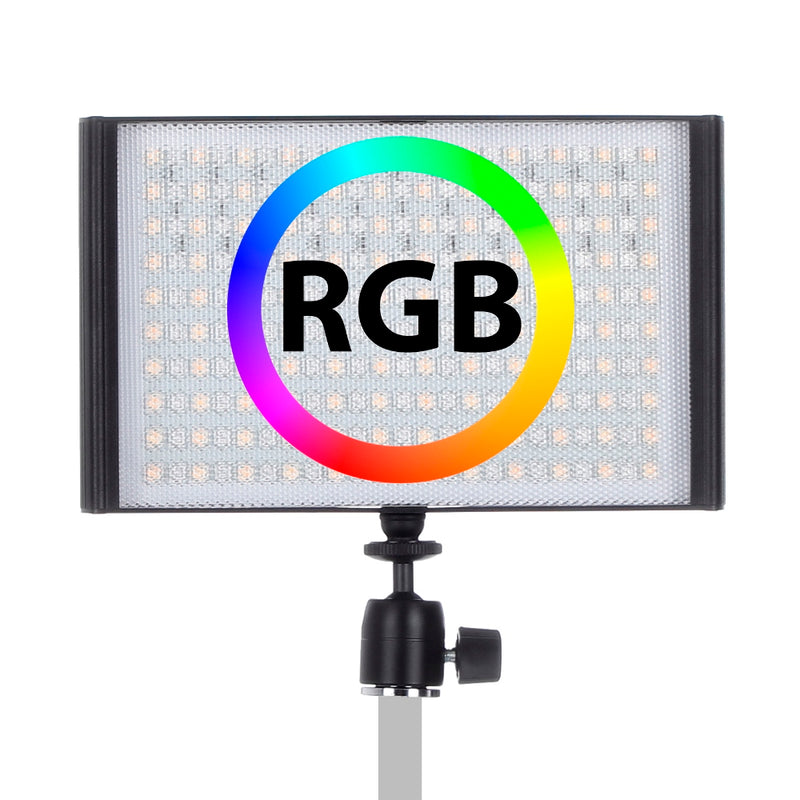 Afbeelding laden in galerijviewer, Falcon eyes rgb led lamp set t8 incl. accu
