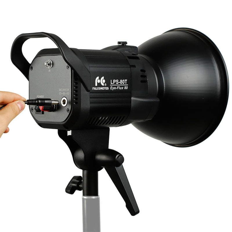 Afbeelding laden in galerijviewer, Falcon eyes led lamp dimbaar lps-80t op 230v
