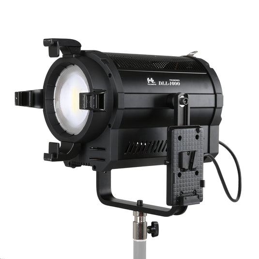 Falcon eyes bi-color led spot lamp dimbaar dll-1600tdx op 230v of accu