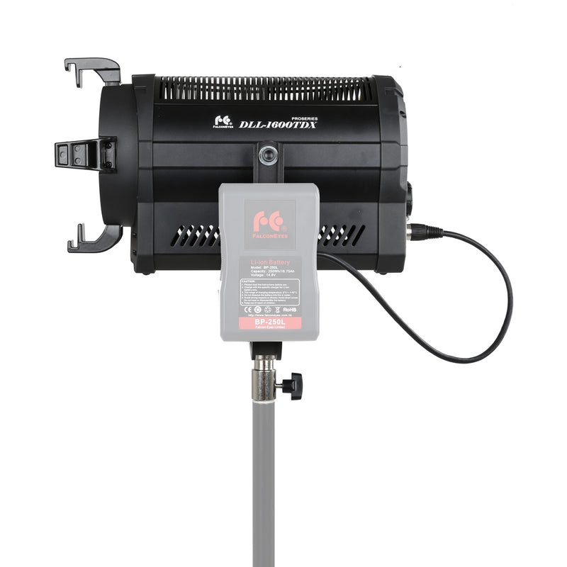 Afbeelding laden in galerijviewer, Falcon eyes bi-color led spot lamp dimbaar dll-1600tdx op 230v of accu
