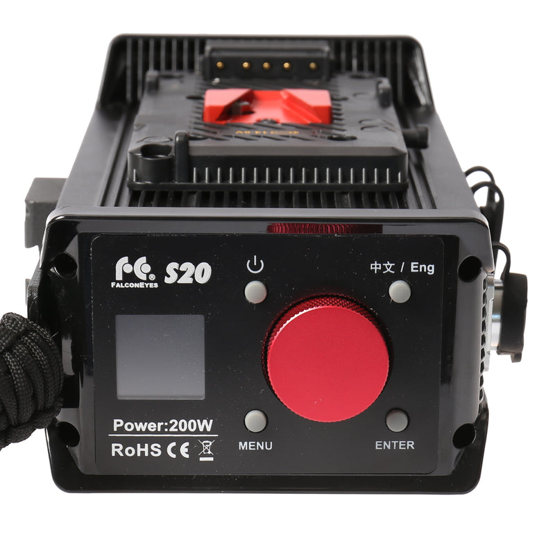 Afbeelding laden in galerijviewer, Falcon eyes led lamp dimbaar s20 op 230v
