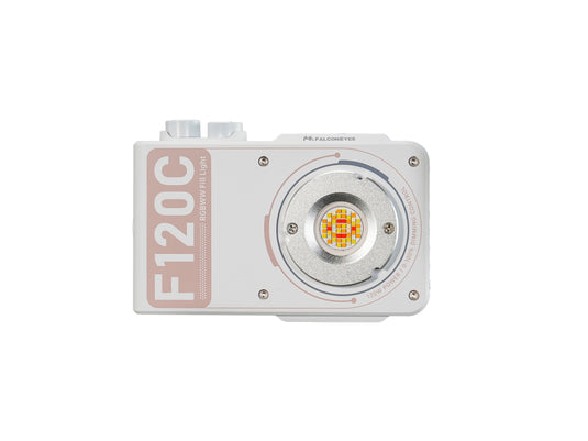 Falcon eyes rgbww cob pocket led lamp set f120c
