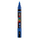 Uni posca brushmarker pc5br donkerblauw - brushpunt 1-4 mm