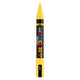 Uni posca brushmarker pc5br geel - brushpunt 1-4 mm