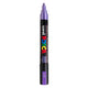 Uni posca verfmarker pc5m metallic paars - conische punt 2,5 mm