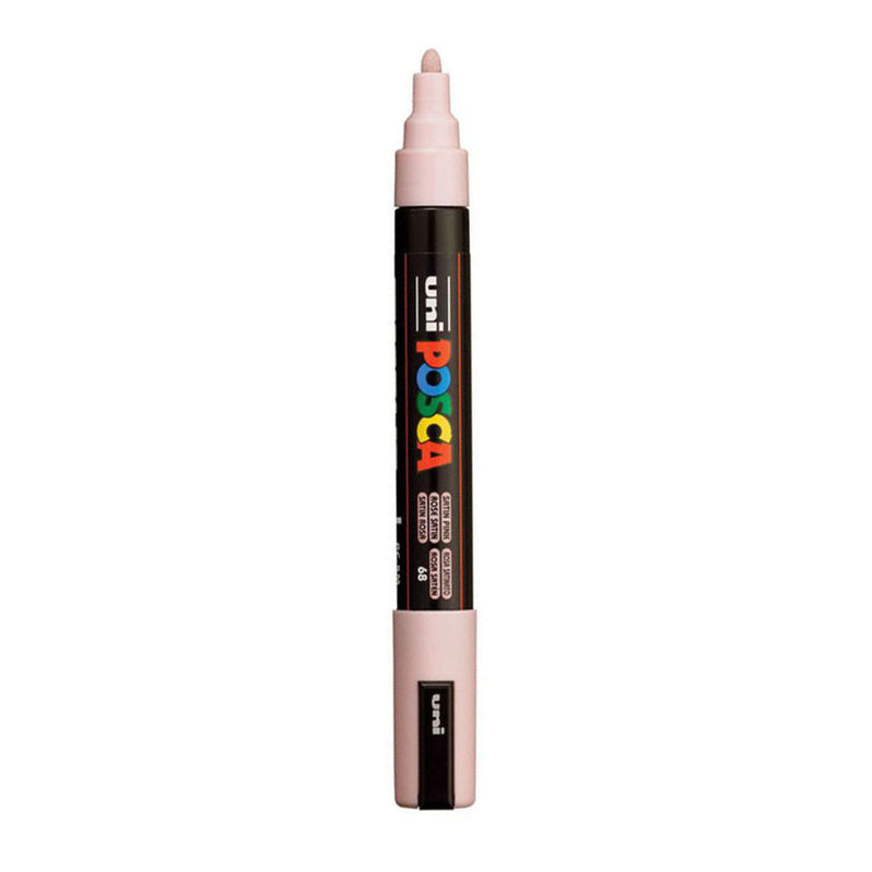 Afbeelding laden in galerijviewer, Uni posca verfmarker 5m satijn roze
