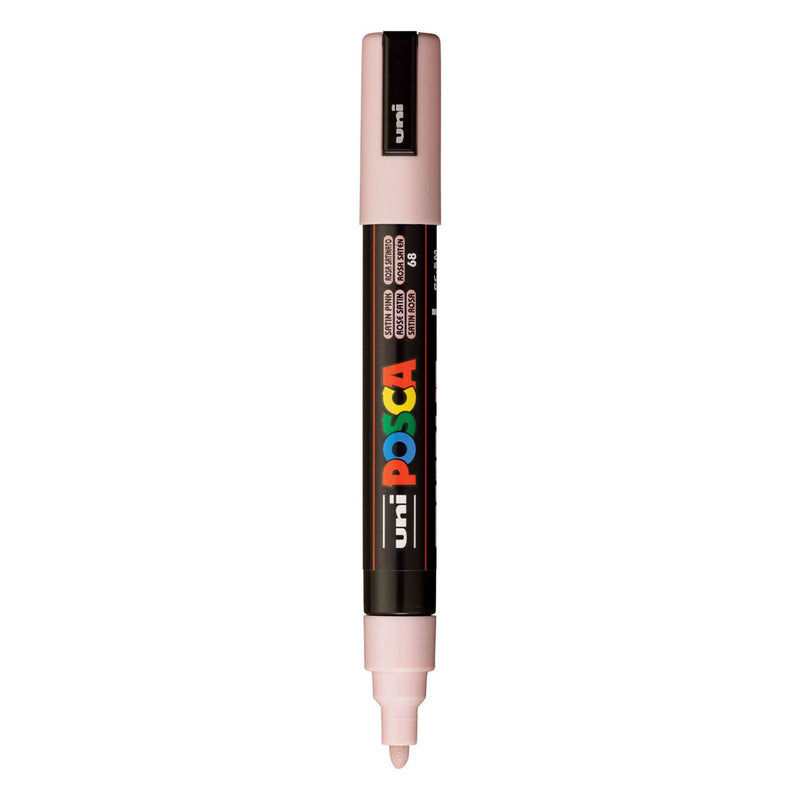 Afbeelding laden in galerijviewer, Uni posca verfmarker 5m satijn roze
