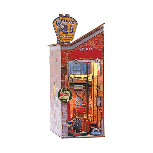 Afbeelding laden in galerijviewer, Graine creative graine 3d scene garage book nook modelbouwpakket
