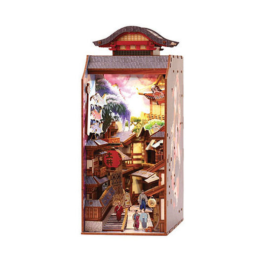 Graine creative graine 3d scene sakura lane book nook modelbouwpakket