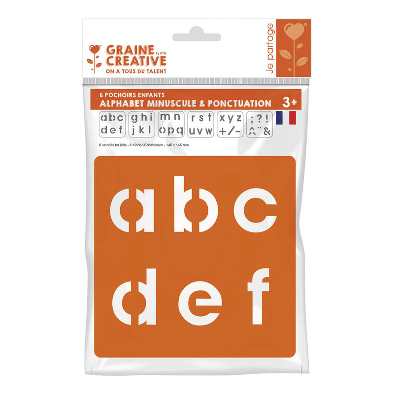 Afbeelding laden in galerijviewer, Graine creative graine sjablonen alfabet klein
