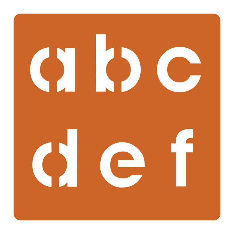 Afbeelding laden in galerijviewer, Graine creative graine sjablonen alfabet klein
