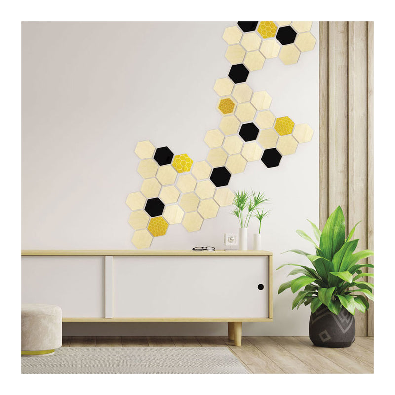 Afbeelding laden in galerijviewer, Graine creative graine houten hexagon vormen - 6st.
