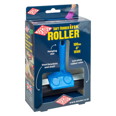 Essdee soft rubber ink roller 100 mm