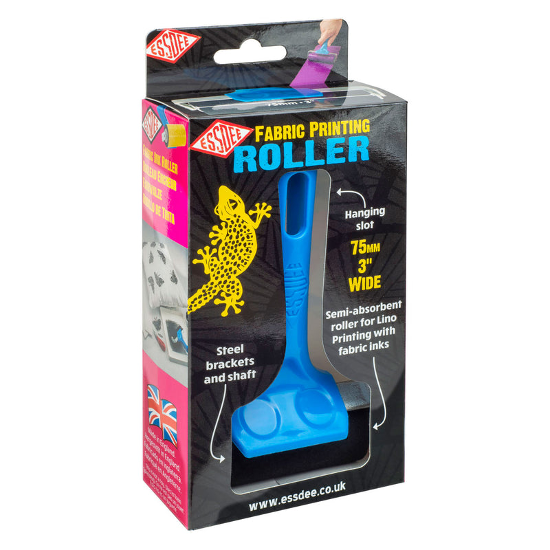 Afbeelding laden in galerijviewer, Essdee textiel inkt roller 75mm
