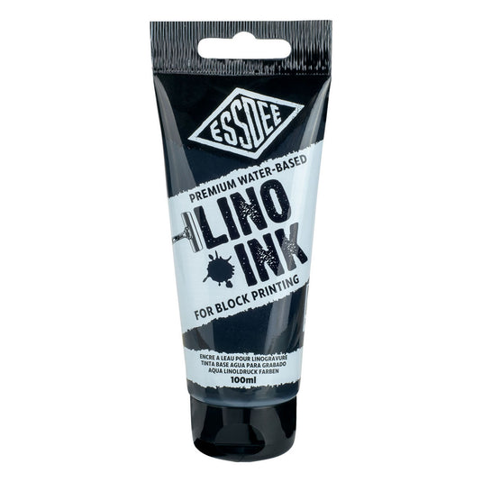Essdee lino inkt - zwart 100 ml