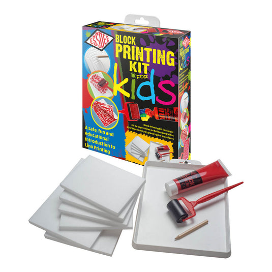 Essdee blokdruk kit voor kids