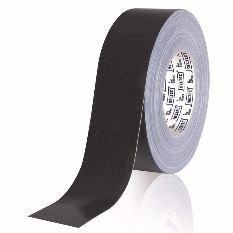 Afbeelding laden in galerijviewer, Deltec gaffer tape pro zwart 46 mm x 50 m
