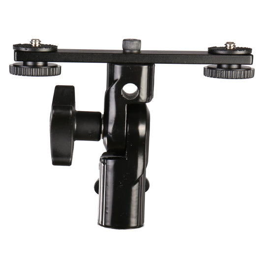 Falcon eyes twin mount tilting bracket + 2 x flitsschoen cld-14a