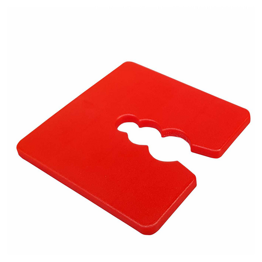 Celo 1069758 - afstandsplaat dp 3 mm 50 pcs. rood | 1 stuks