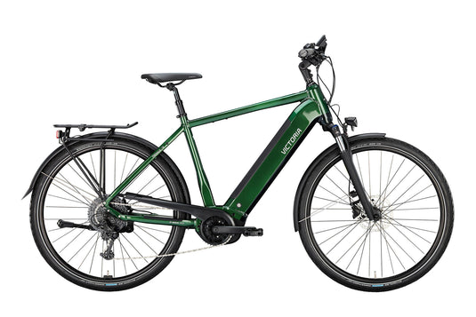 Victoria elektrische trekkingfiets tresalo 12 mod. 24 ebike vict.tres. 12 28 50 diam. 9sp emerald green