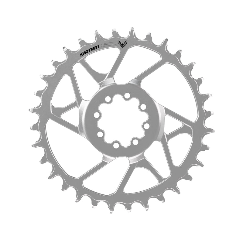 Afbeelding laden in galerijviewer, Sram kettingblad eagle t-type zilver 32t staal dm 3mm offset eagle 90
