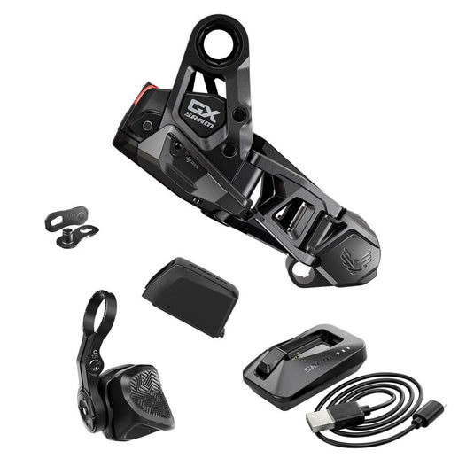 Sram achterderailleur eagle 70 90 upgrade-kit van mechanisch naar elektrisch