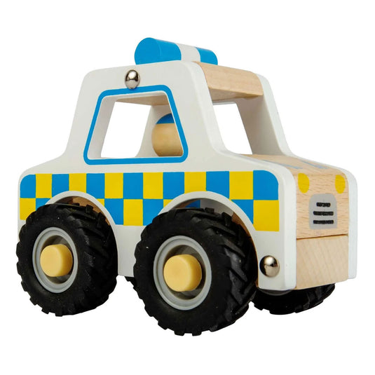 Bigjigs houten politie auto