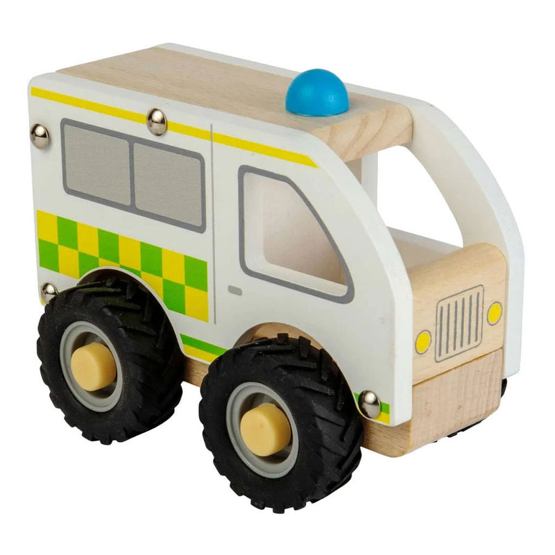 Afbeelding laden in galerijviewer, Bigjigs houten ambulance
