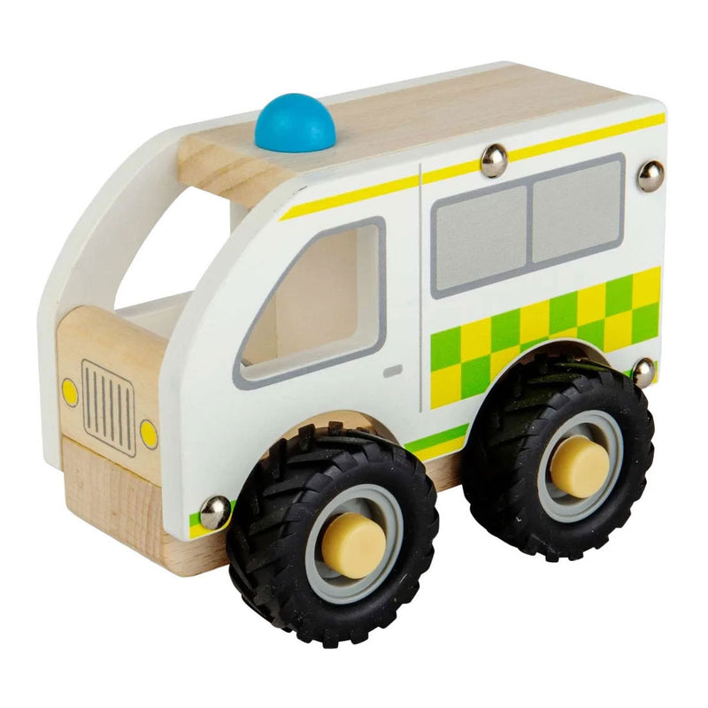Afbeelding laden in galerijviewer, Bigjigs houten ambulance
