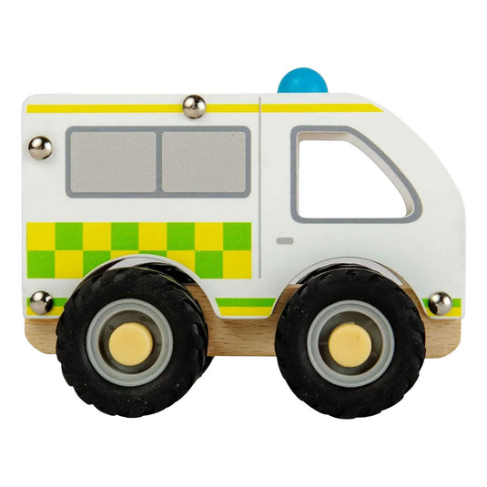Bigjigs houten ambulance