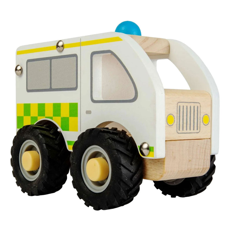 Afbeelding laden in galerijviewer, Bigjigs houten ambulance
