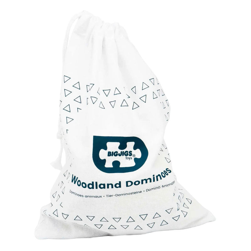 Afbeelding laden in galerijviewer, Bigjigs houten domino wilde dieren
