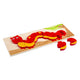 Bigjigs houten nummer puzzel rups - 10st.