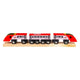 Bigjigs houten trein virgin pendolino - 5dlg.