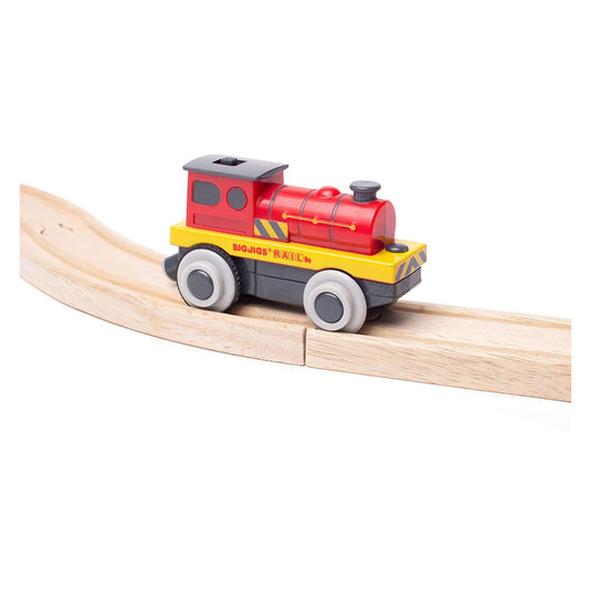 Bigjigs rail aangedreven lokomotief voor houten treinbanen