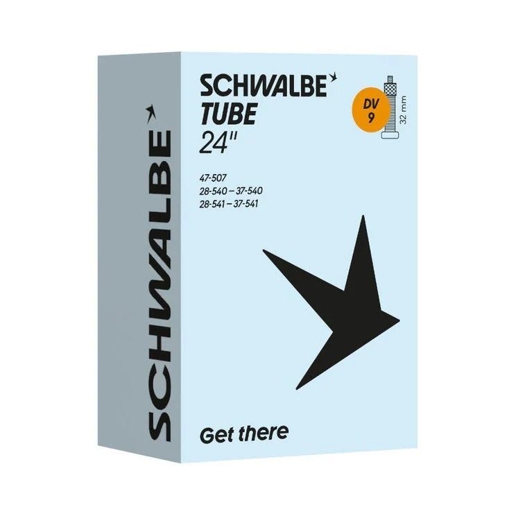 Afbeelding laden in galerijviewer, Schwalbe binnenband dv9 24 28 47-507 541 hv 32mm
