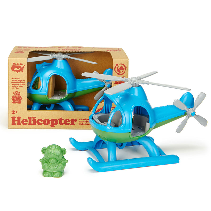 Afbeelding laden in galerijviewer, Bigjigs green toys helikopter
