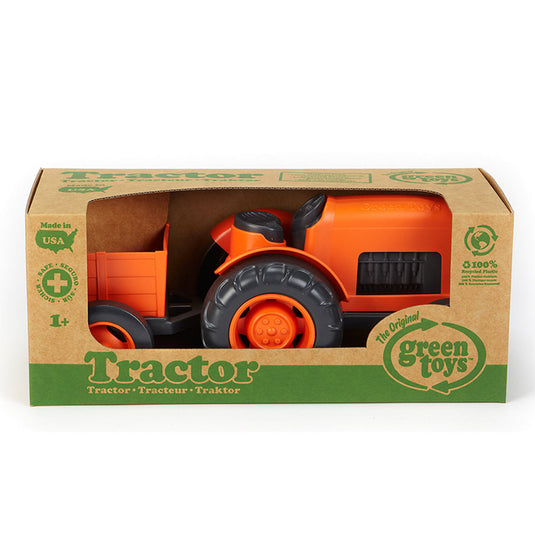 Green toys speelgoed speelgoed tractor met aanhangwagen - green toys